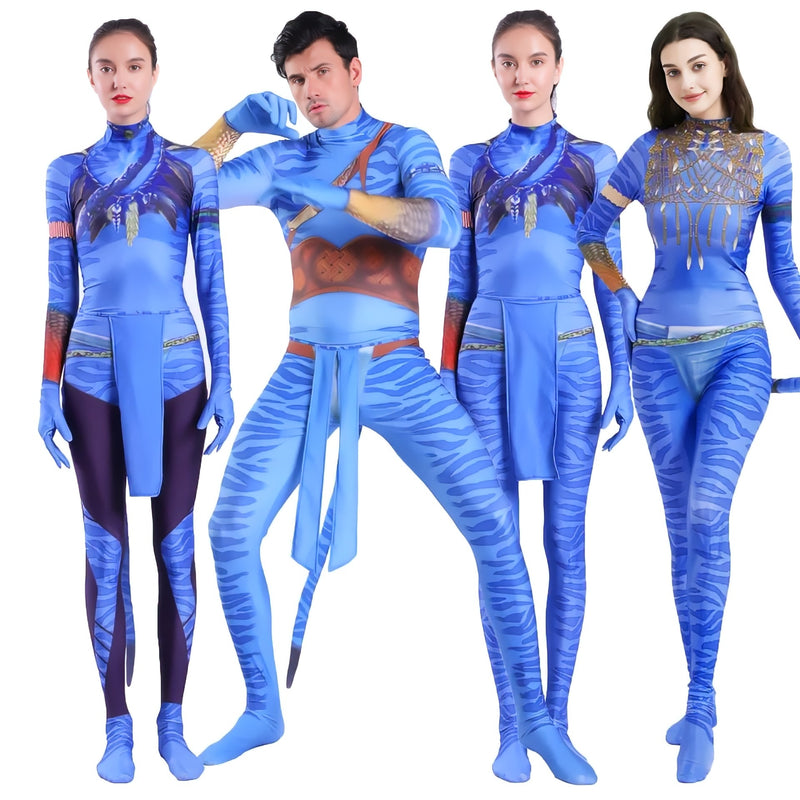 Fantasia Avatar Filme 2 Jake Sully Cosplay Traje Luxo Profissional
