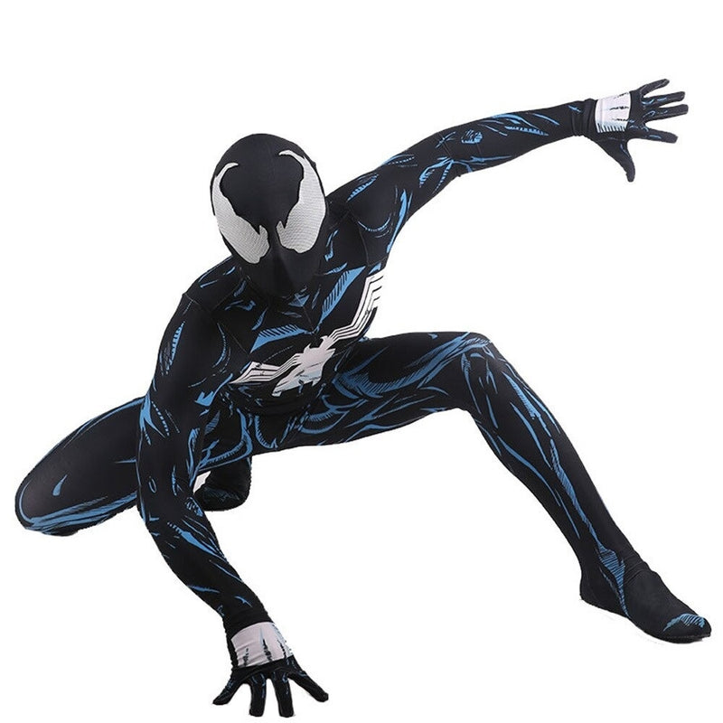 Fantasia Venom Eddie Brock Hq Adulto Cosplay Traje Luxo Profissional