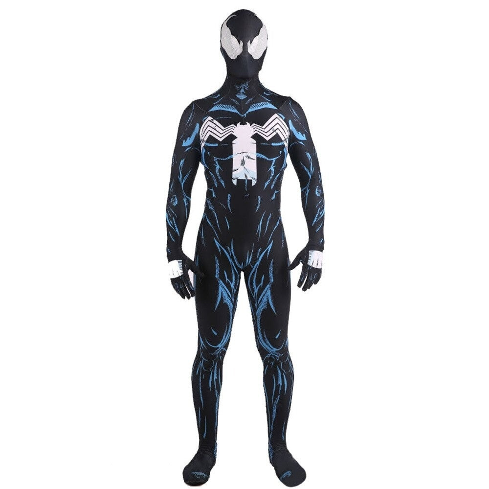 Fantasia Venom Eddie Brock Hq Adulto Cosplay Traje Luxo Profissional