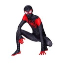 Fantasia Heróis Miles Morales Homem Aranha no Aranhaverso Masculina Cosplay Traje