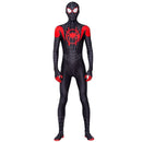 Fantasia Heróis Miles Morales Homem Aranha no Aranhaverso Masculina Cosplay Traje