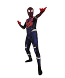 Fantasia Miles Morales Hq Homem-Aranha Adulto Cosplay Traje Luxo Profissional