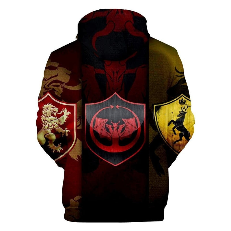 Blusa Jaqueta 3D Full Clãs Nanatsu No Taizai Anime Top
