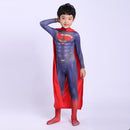 Fantasia Superman Liga Da Justiça Cosplay Infantil Traje