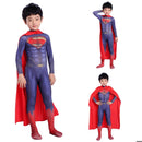 Fantasia Superman Liga Da Justiça Cosplay Infantil Traje