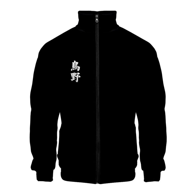 Jaqueta Corta Vento 3D Uniforme Anime Haikyuu Top