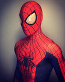 Fantasia Espetacular Homem-Aranha Andrew Garfield Cosplay Traje Luxo