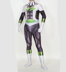 Fantasia Masculina Danny Phantom Desenho Adulto Cosplay Traje Luxo