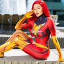 Fantasia Feminina Red Jean Grey Adulto Cosplay Traje Luxo X- MEN