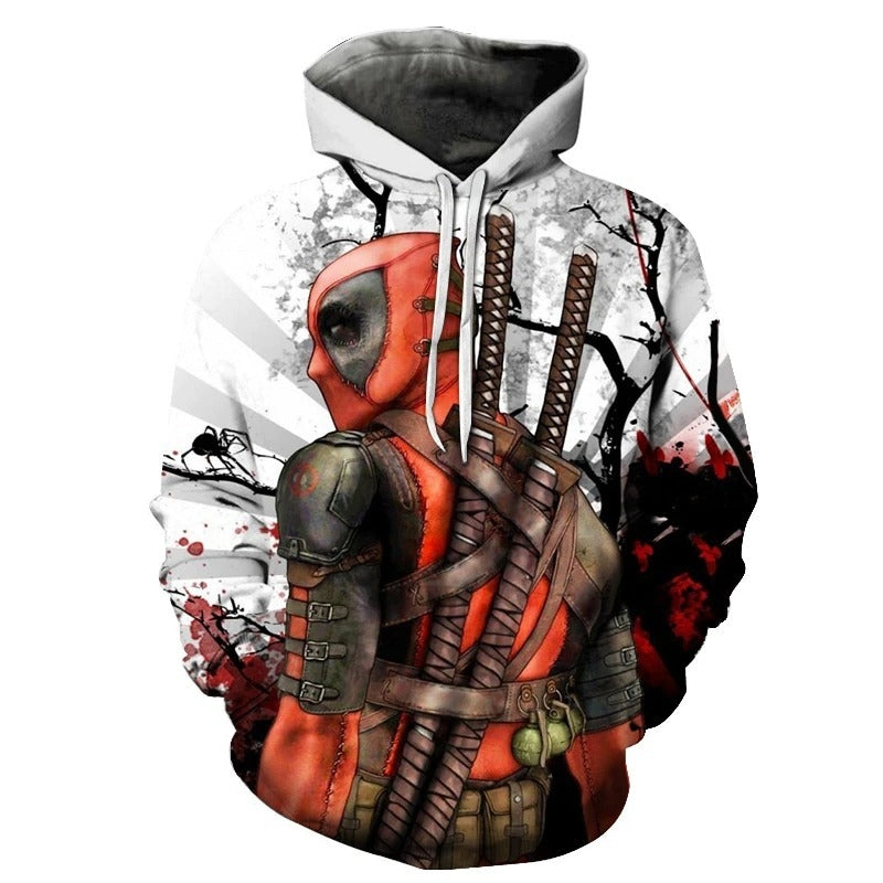 Blusa Jaqueta 3D Full Deadpool Morte Filme Marvel Top