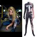 Fantasia Feminina Venom Simbionte Adulto Cosplay Traje Luxo