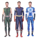 Fantasia Masculina Capitão Pátria The Boys Adulto Cosplay Traje Luxo